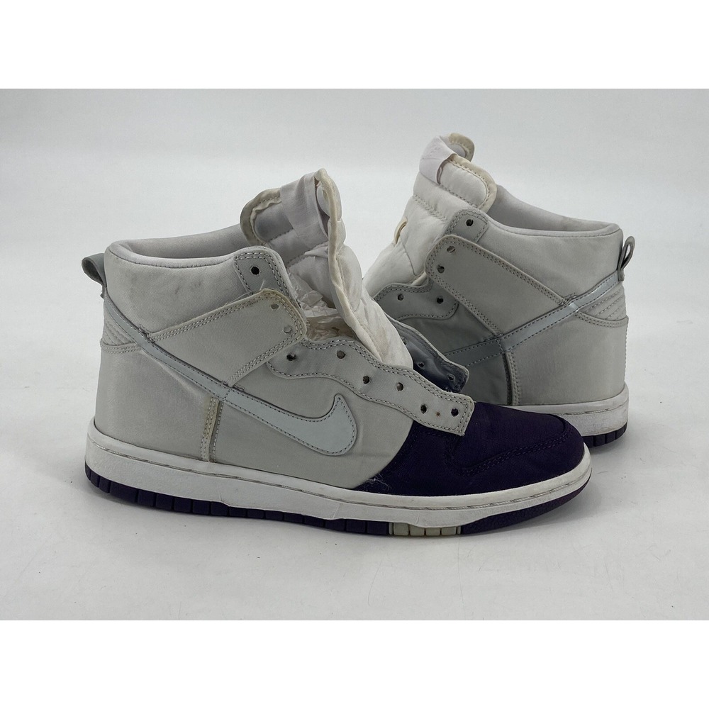 Nike Dunk High Skinny Granny Purple Platinum Women's Sneakers Streetstyle Sz 6.5